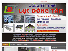 Tablet Screenshot of inoxdongnai.com